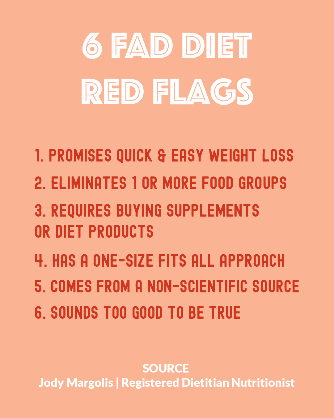 6 fad diet red flags