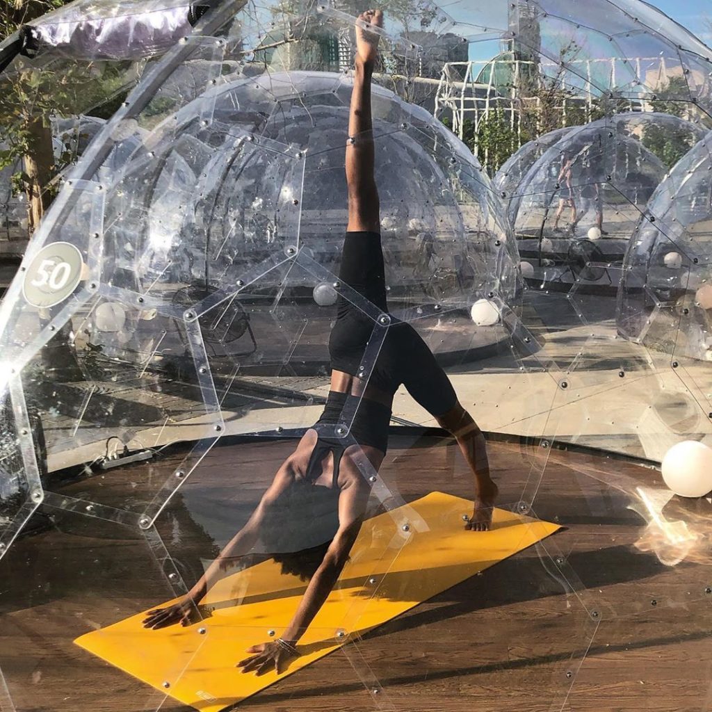 LMNTS Outdoor Yoga Domes