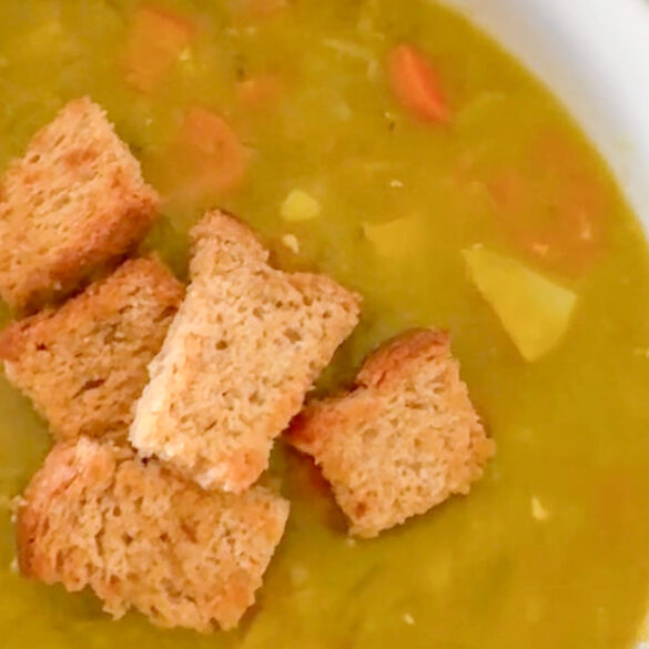 Split green pea soup