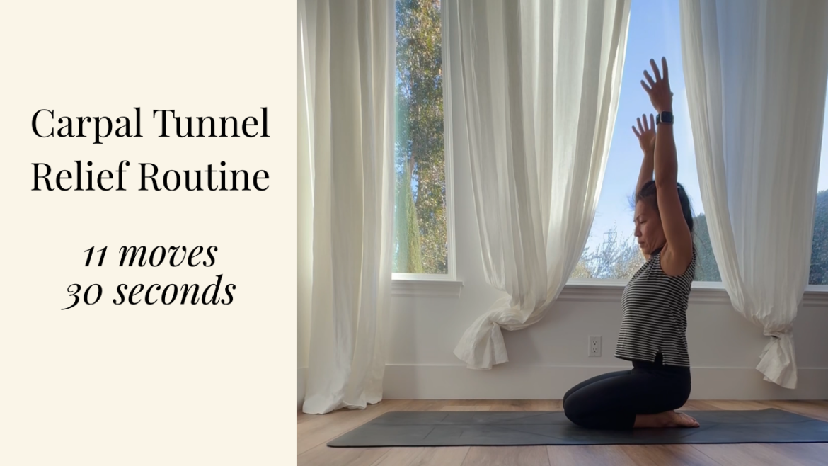 carpal tunnel relief routine